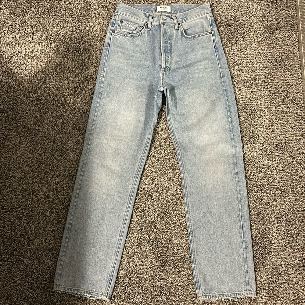 Agolde 90's Mid Rise Loose Fit in Snapshot